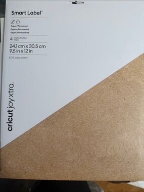 Cricut Smart Label Paper Pack in Kraft Brown